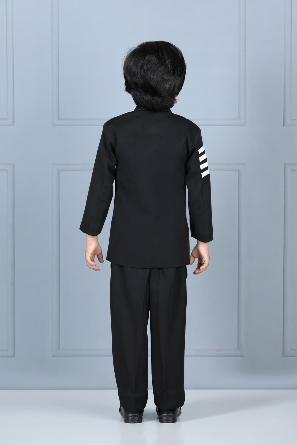 High Neck Coat And Pant