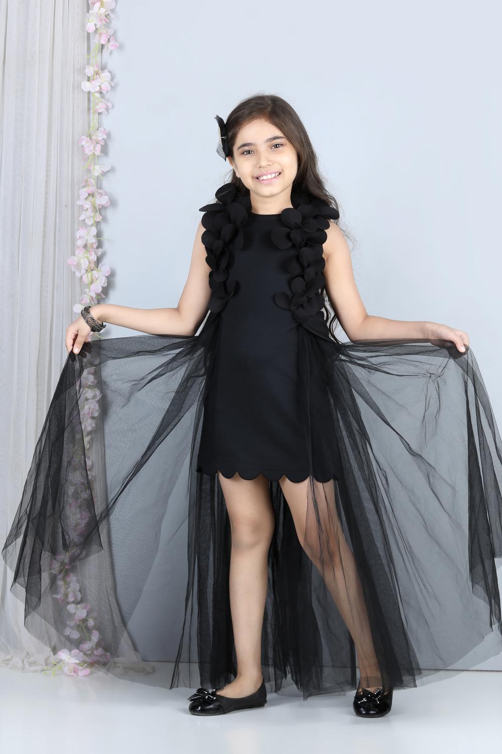 Neoprene Flower Dress
