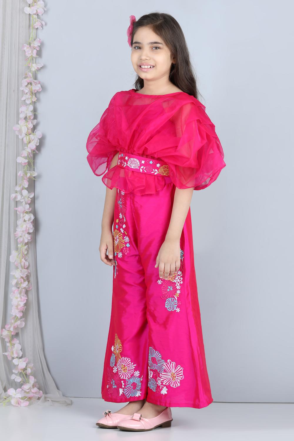 Silk Set With Embroidery