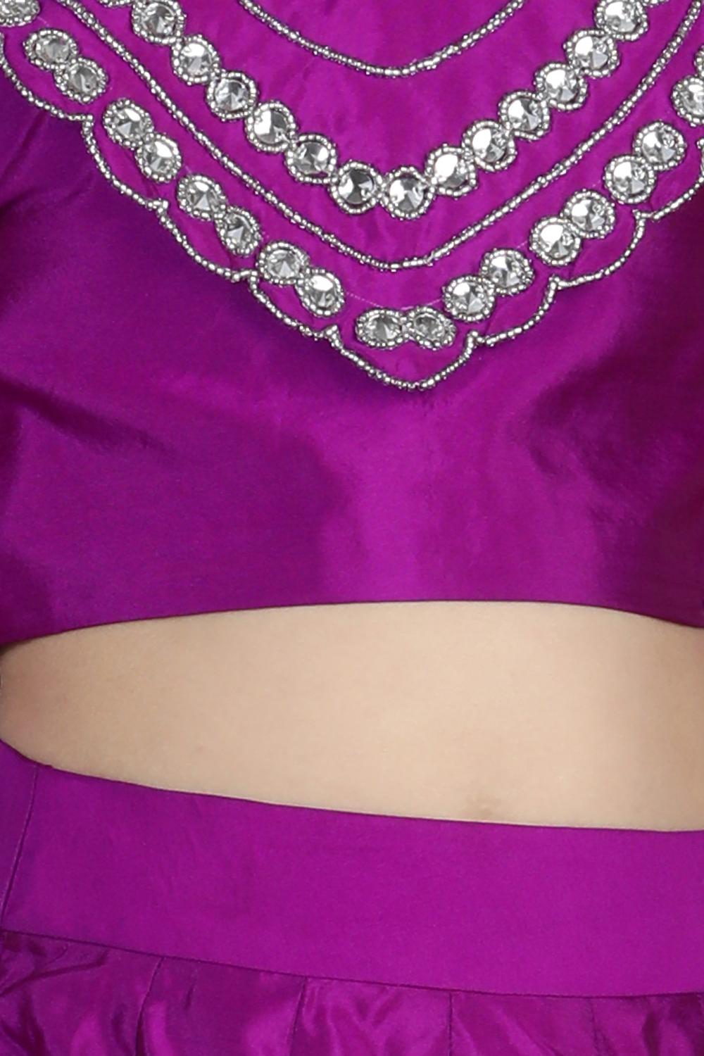 Stone Work Lehenga