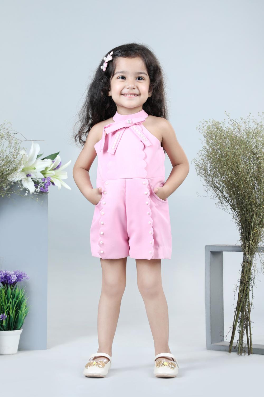 Jumpsuit With Scalloping