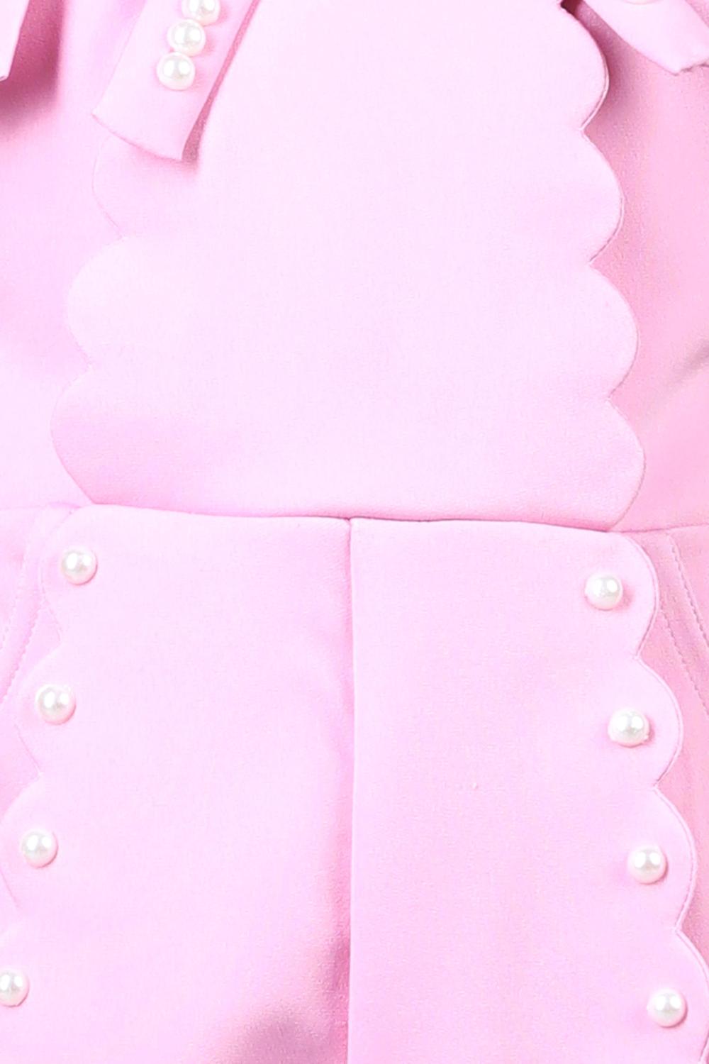 Jumpsuit With Scalloping