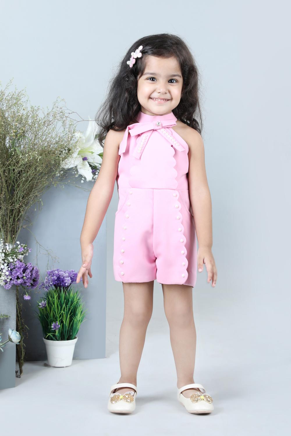 Jumpsuit With Scalloping