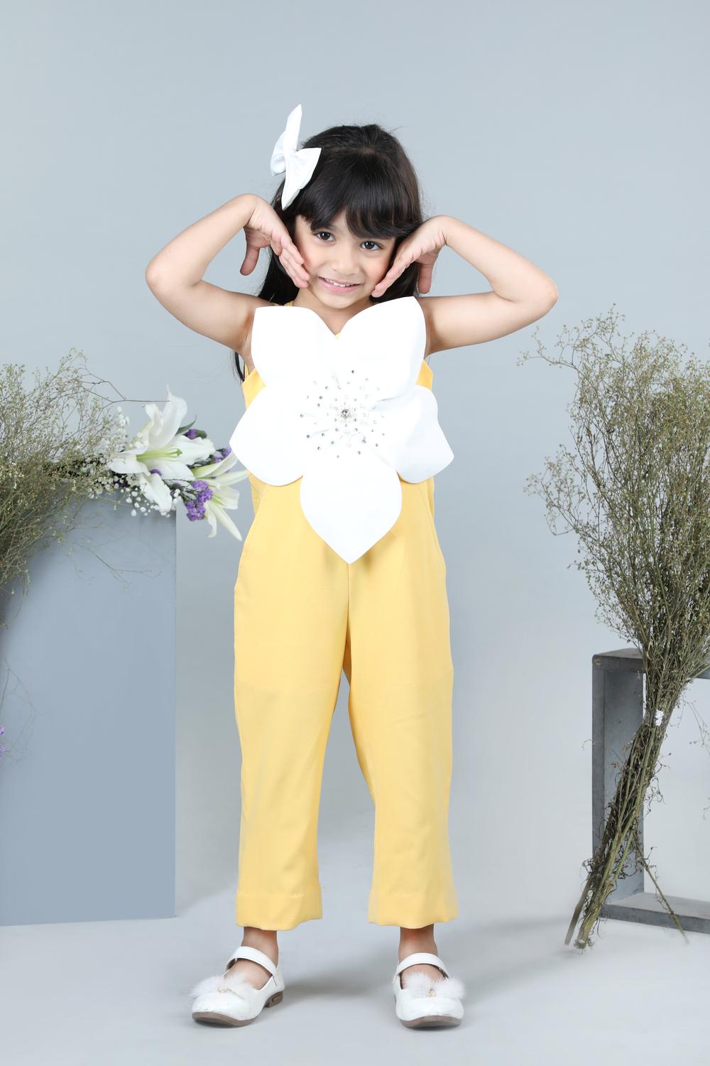 Jumpsuit With Flower