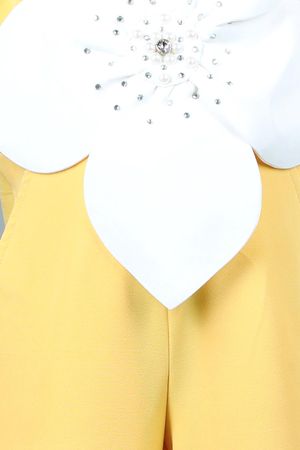 Jumpsuit With Flower