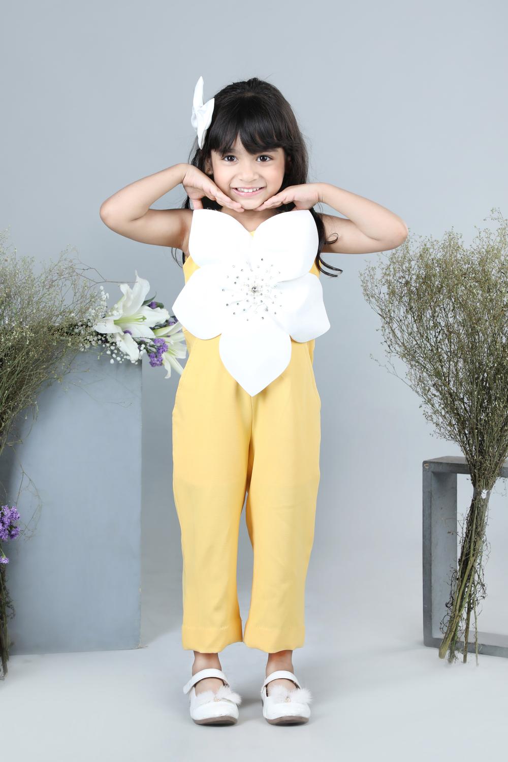 Jumpsuit With Flower