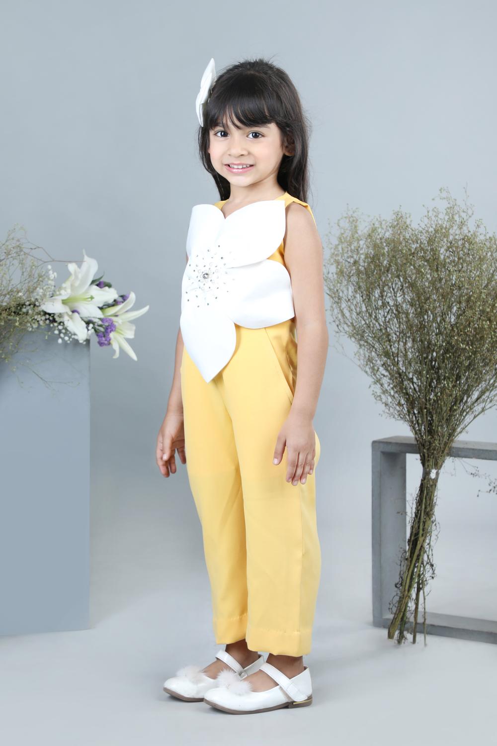 Jumpsuit With Flower