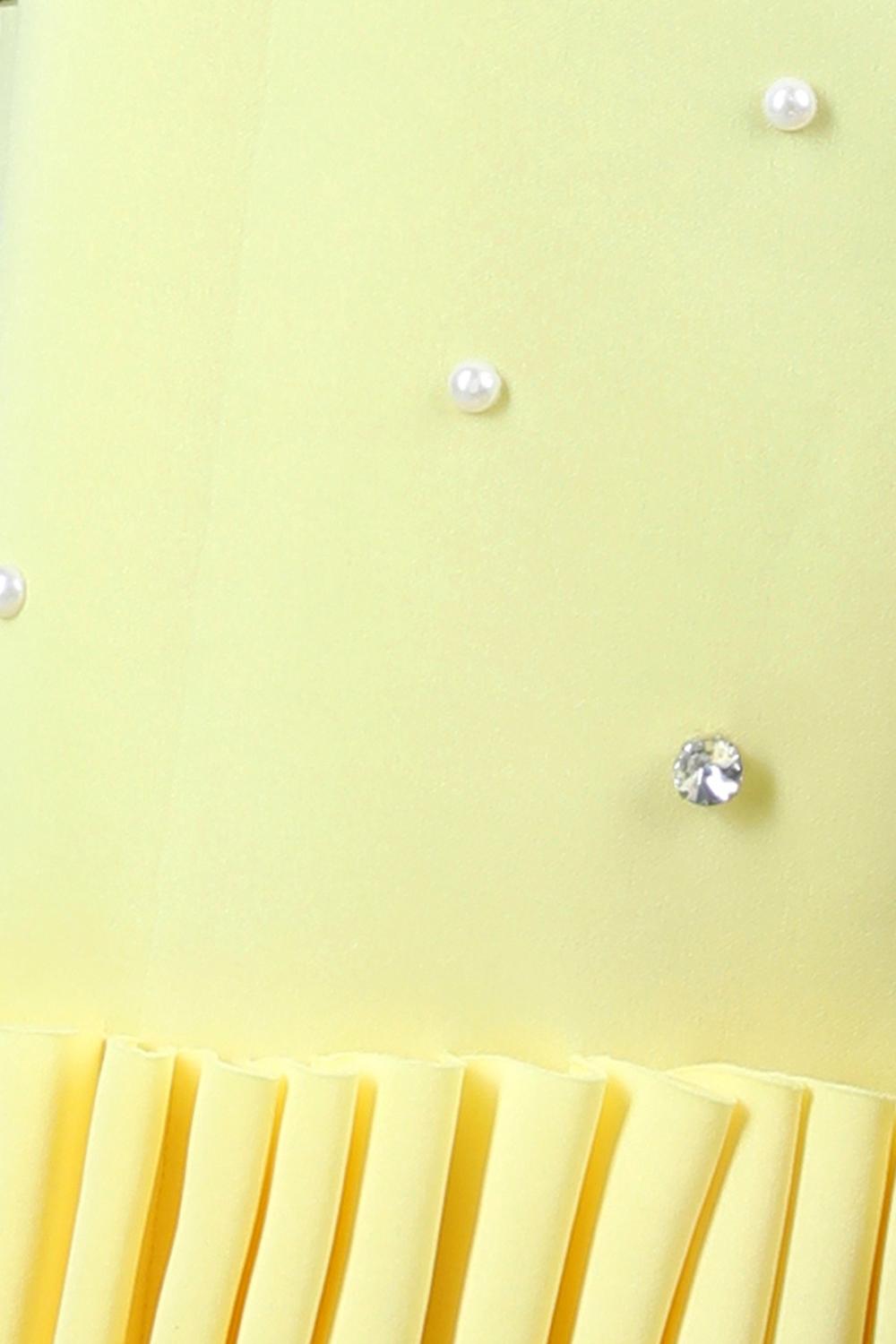 Dress Fabric 3D Pleats