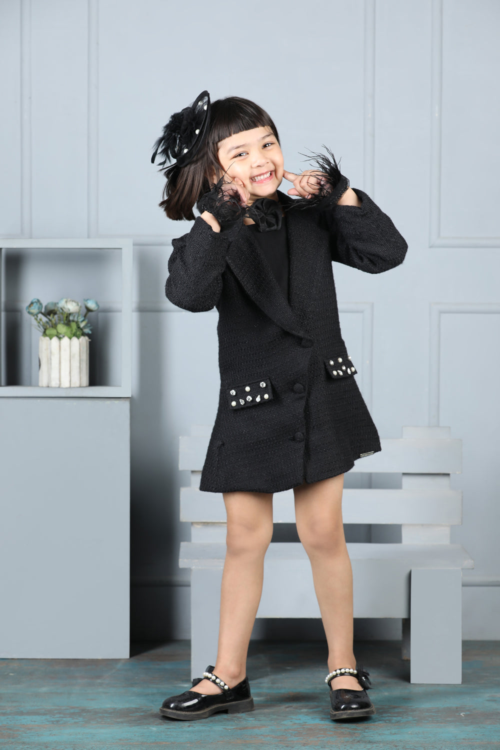 Dress With Detailing On Pocket