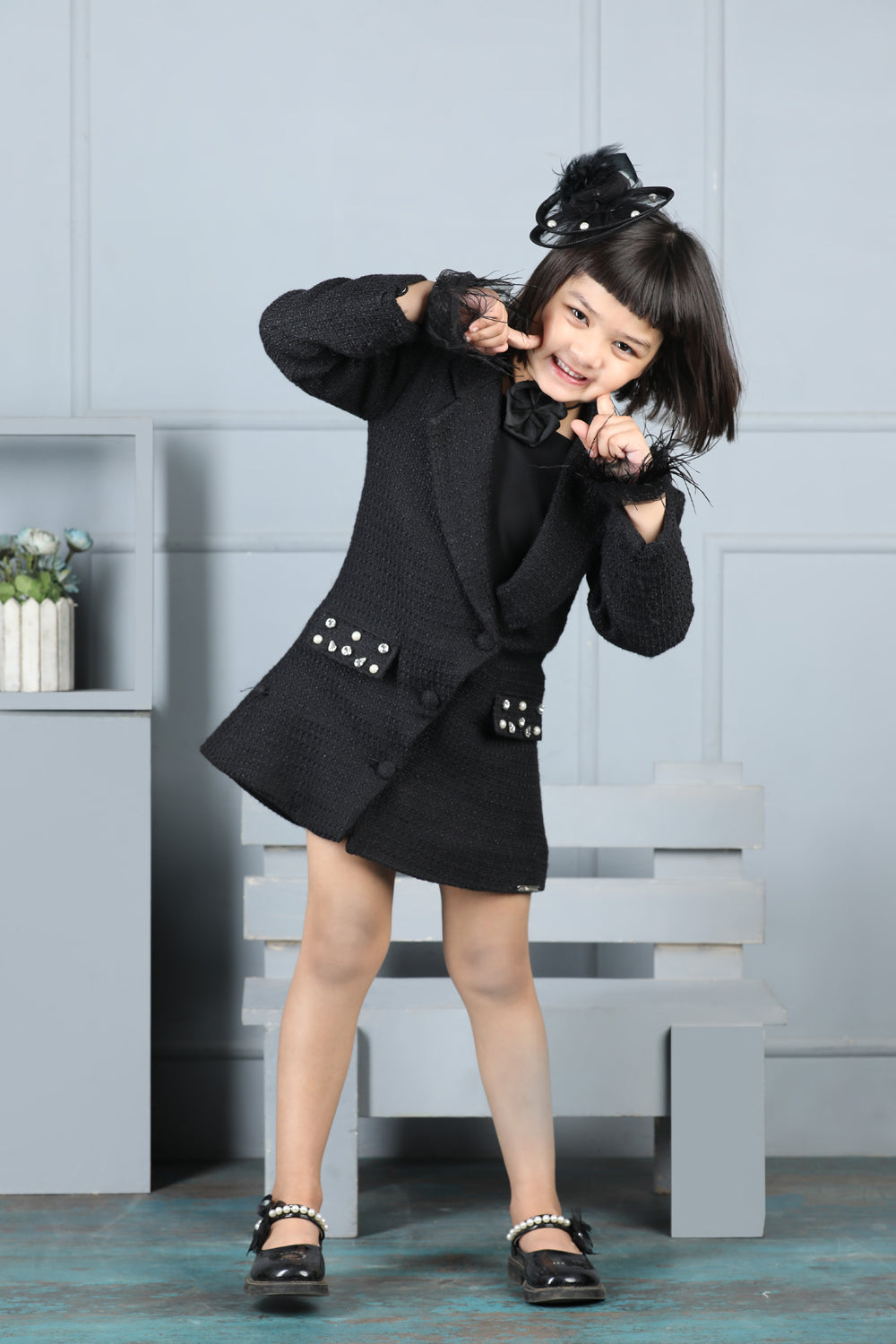 Dress With Detailing On Pocket