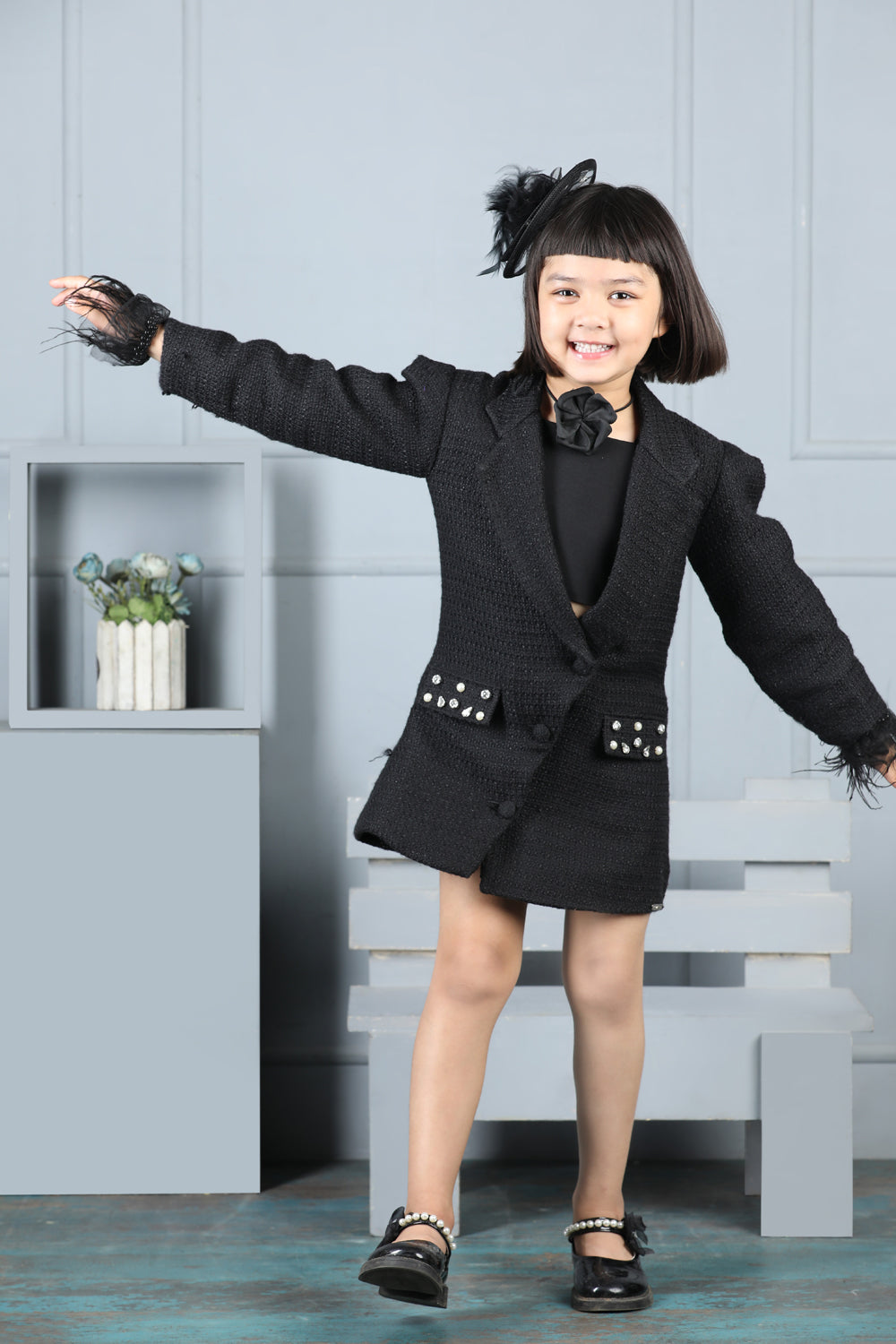 Dress With Detailing On Pocket