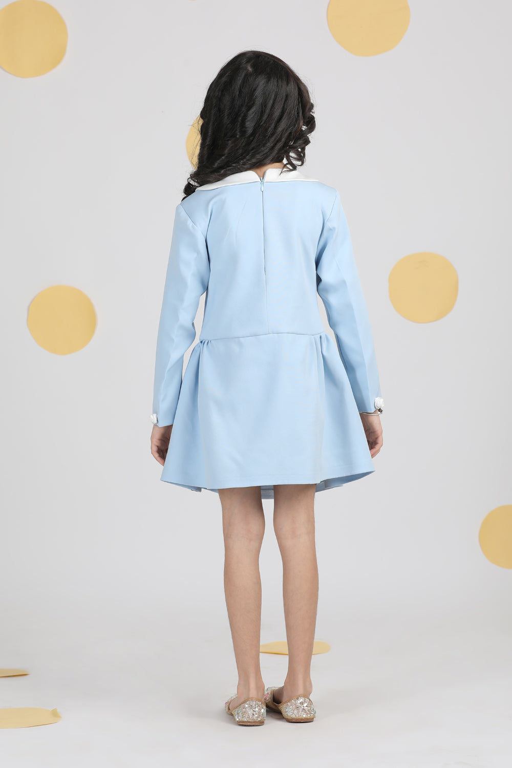 Dress With 3D Flowers
