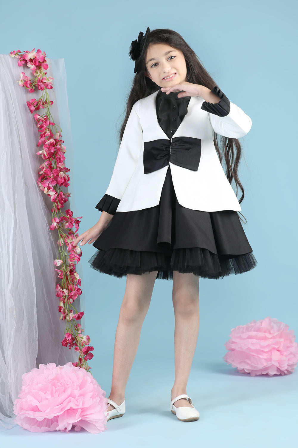 Girl Dress With Coat