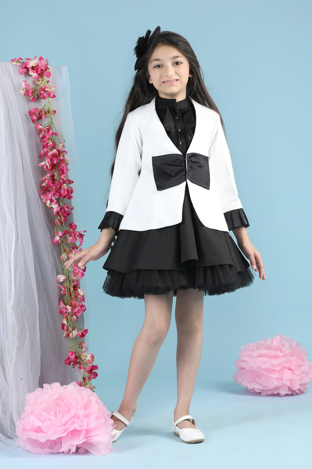 Girl Dress With Coat