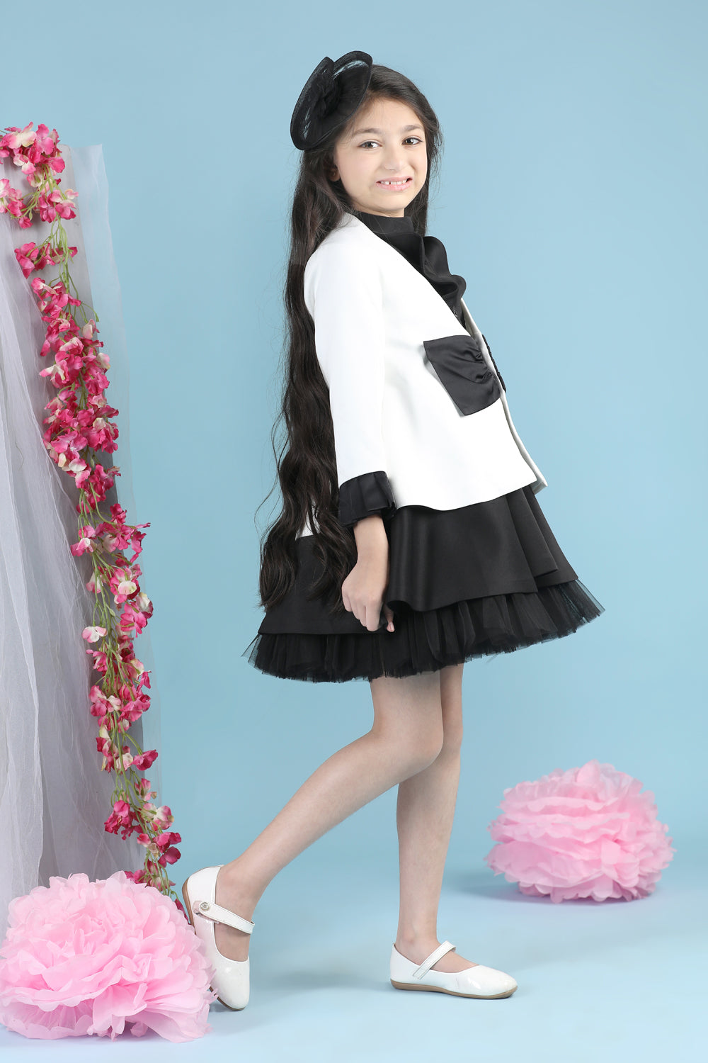 Girl Dress With Coat