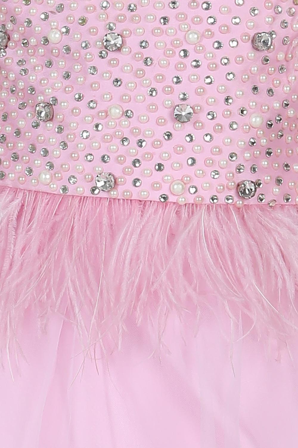 Lehanga With Pearl And Stone Work