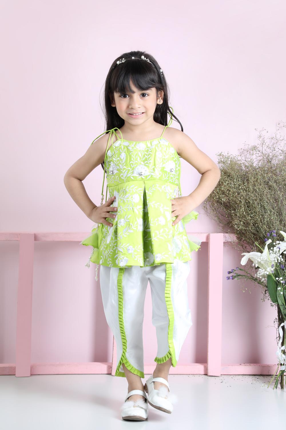 Peplum Suit With Harem Pants