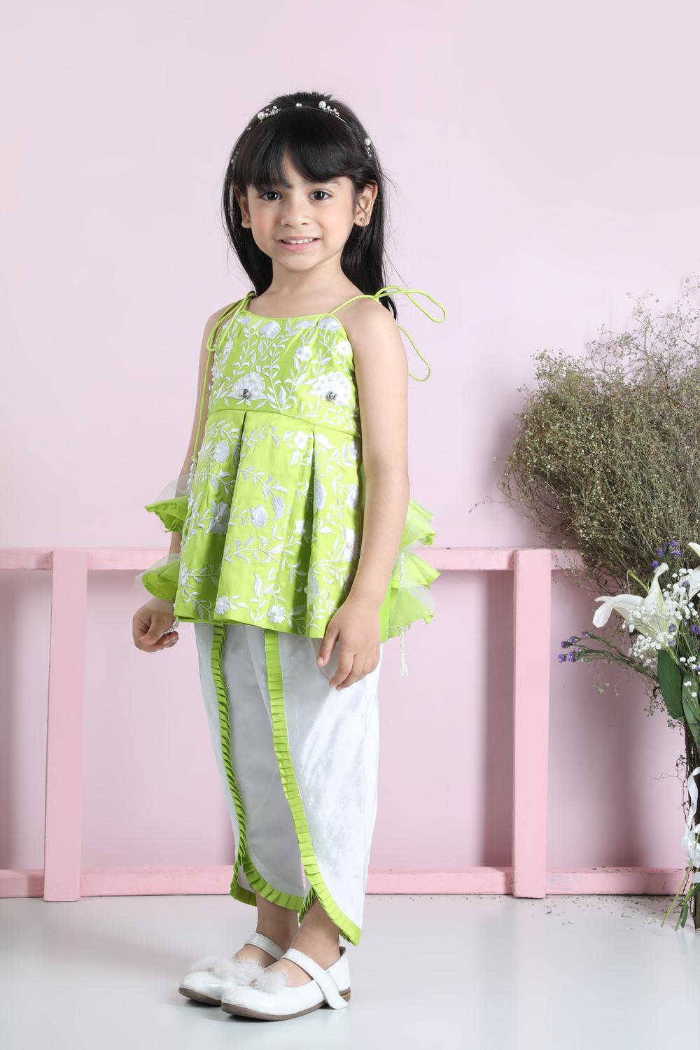 Peplum Suit With Harem Pants