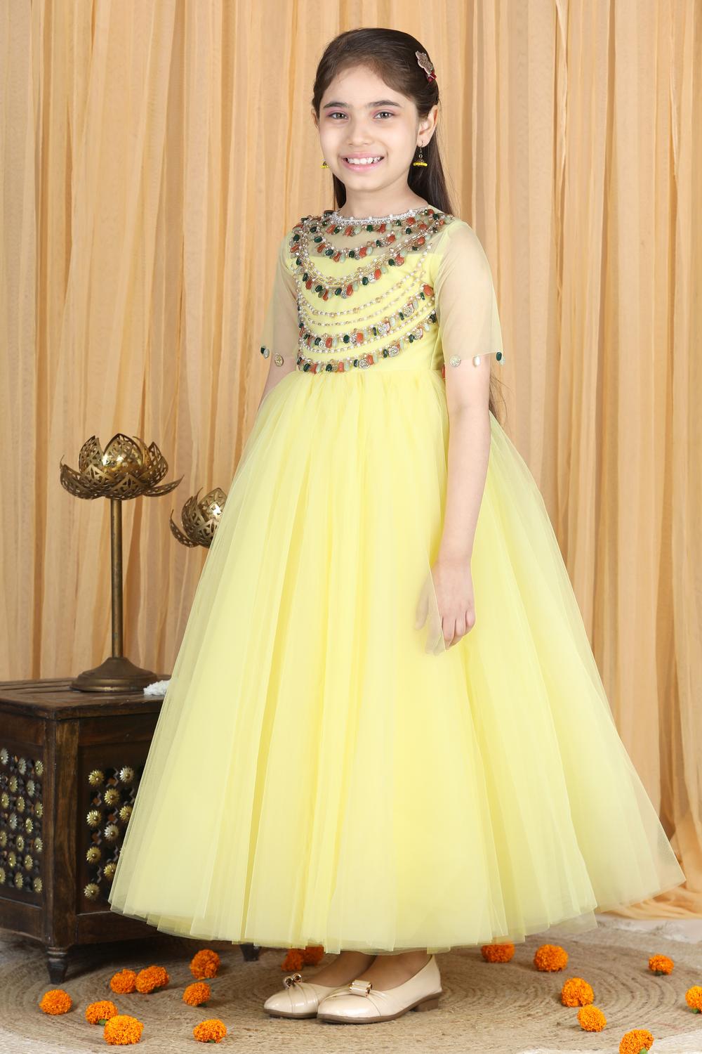 Anarkali With Embroidert