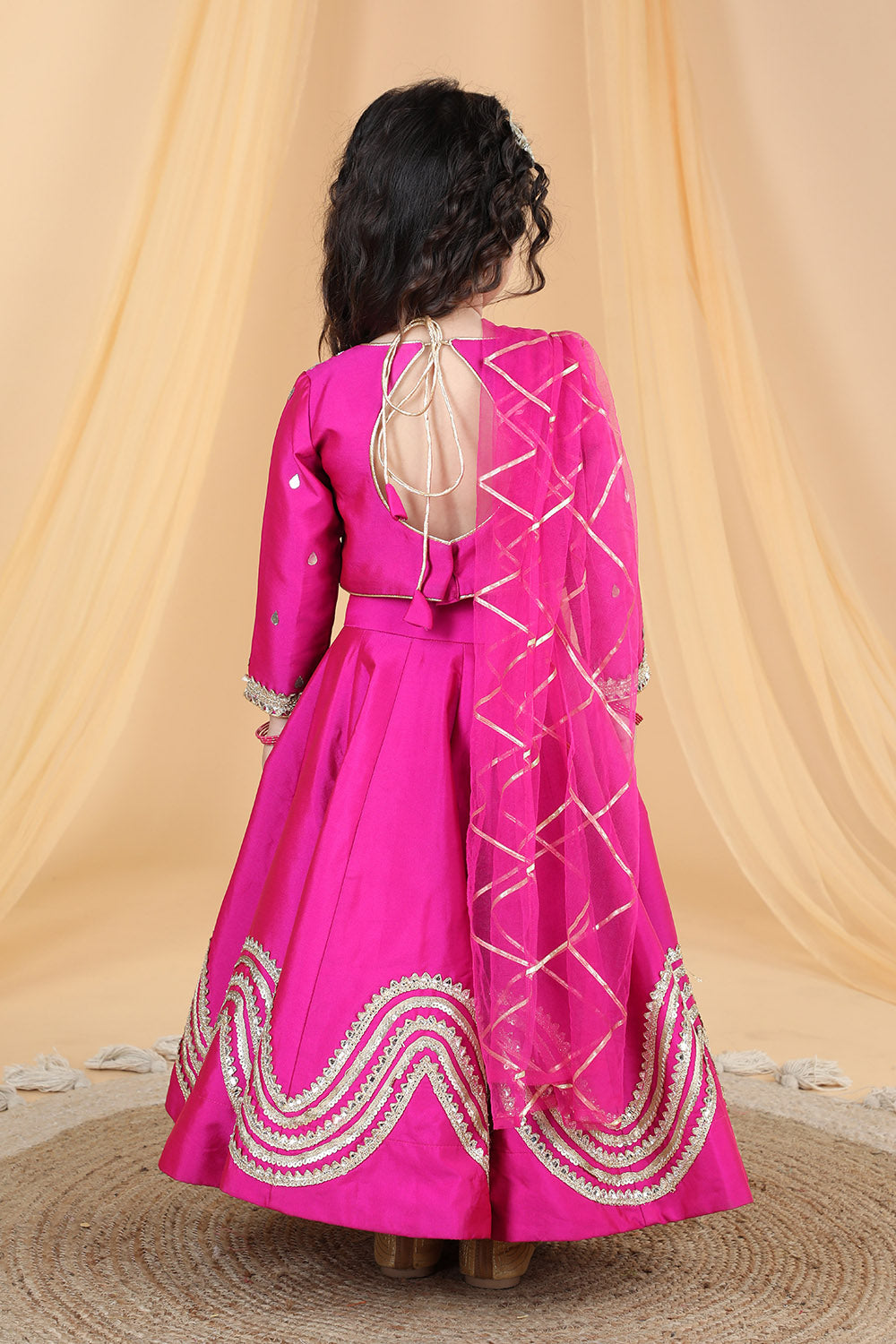 Lehenga with Embroidered Blouse