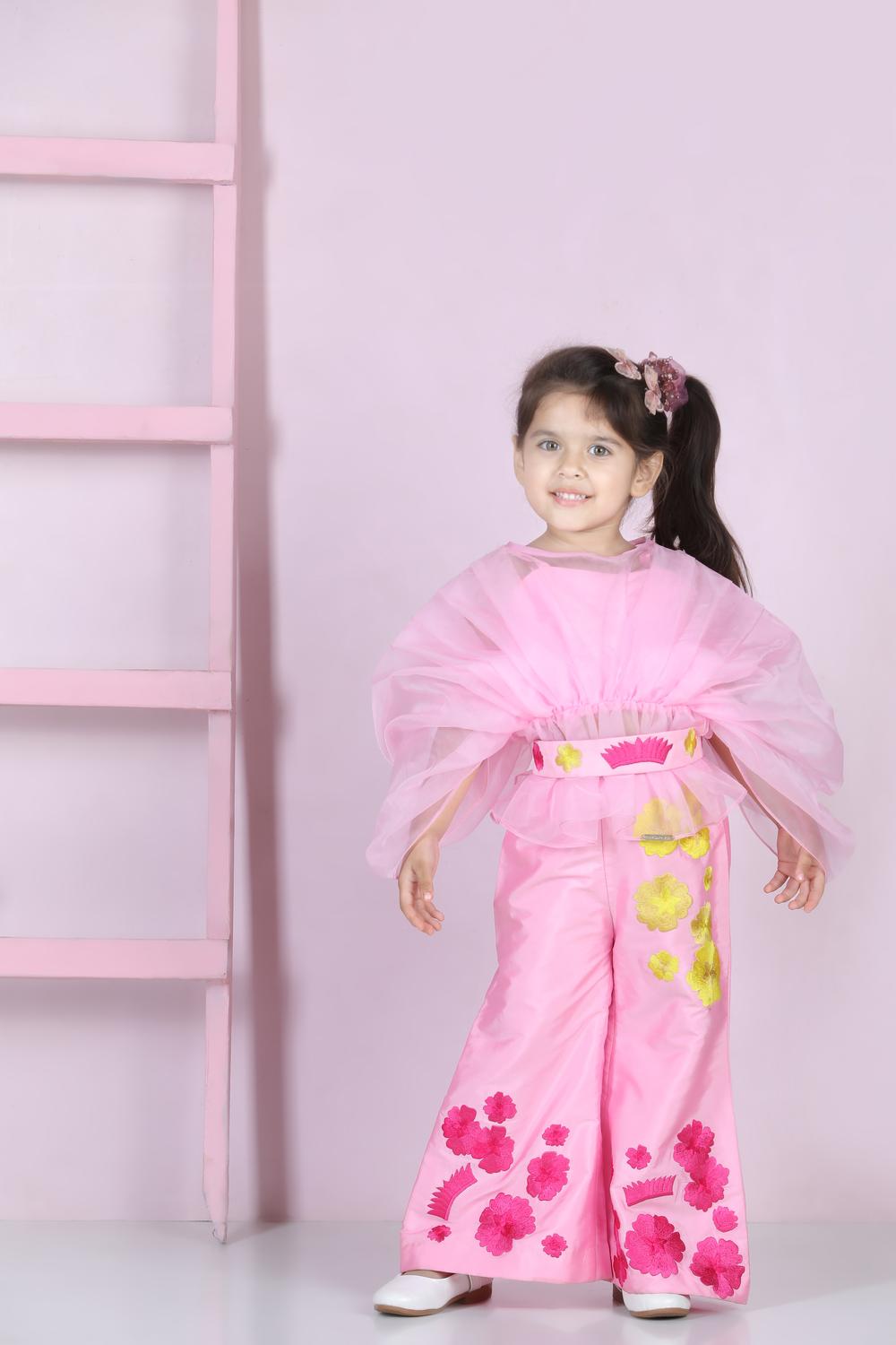 Silk Set With Embroidery