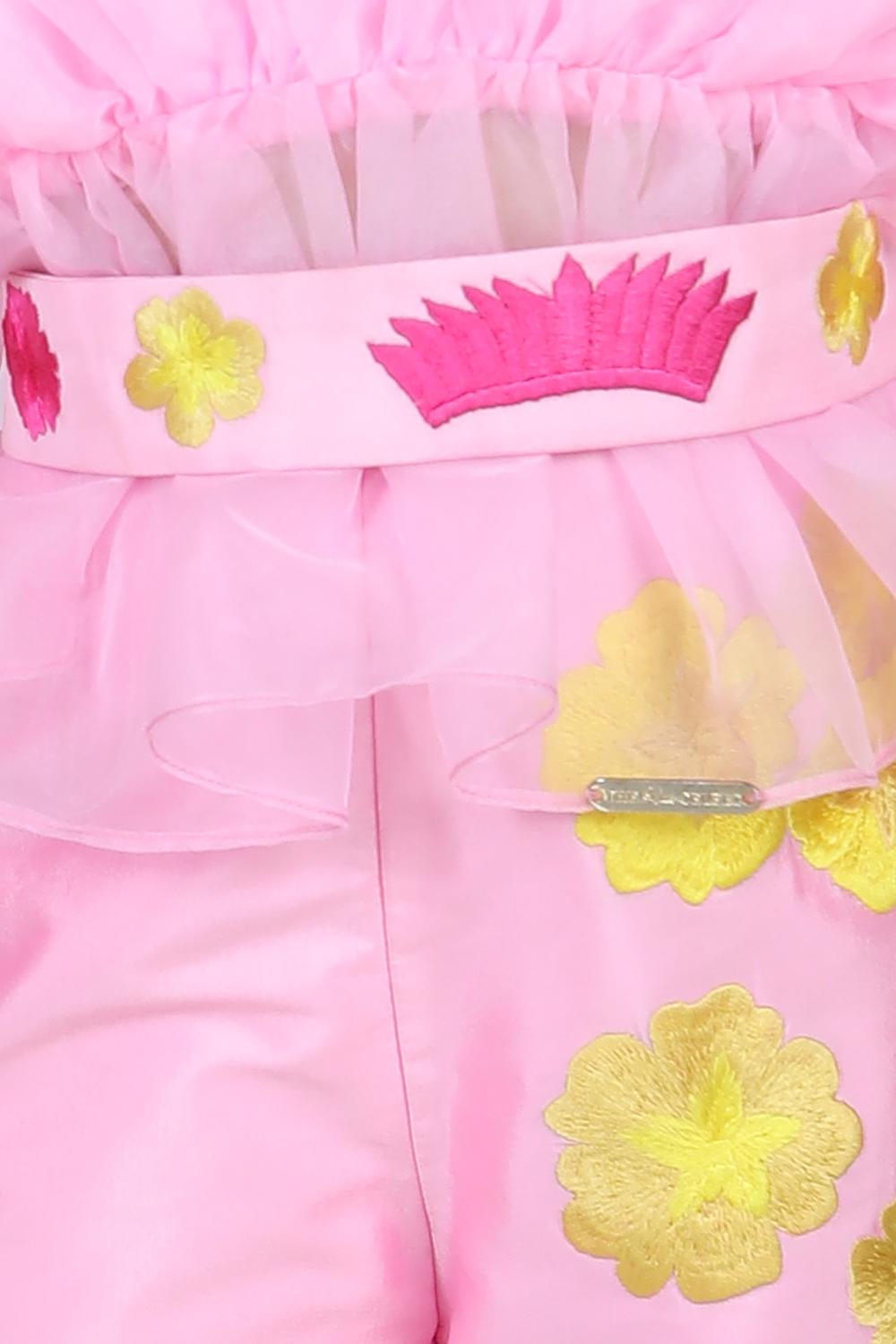 Silk Set With Embroidery