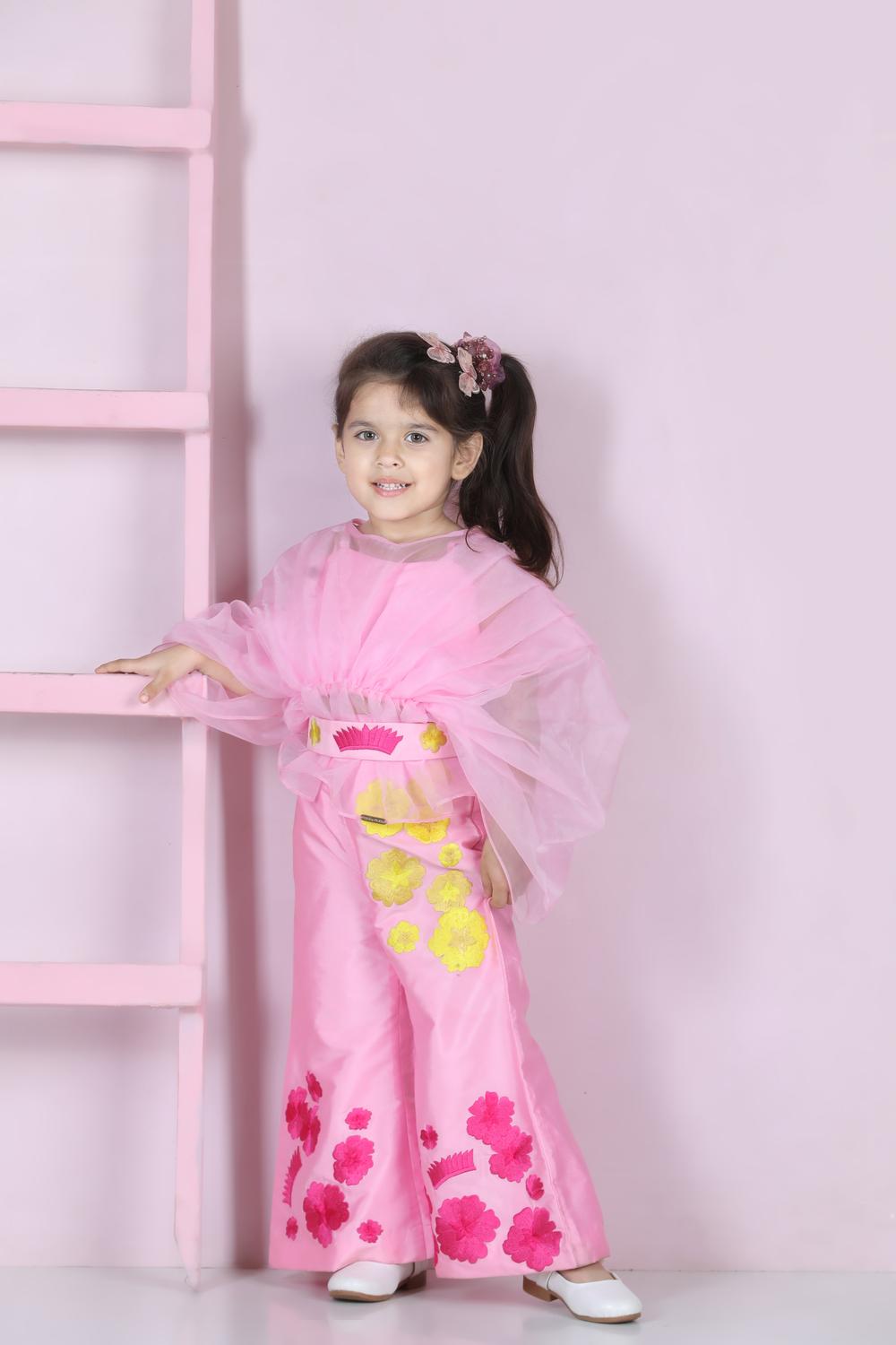 Silk Set With Embroidery