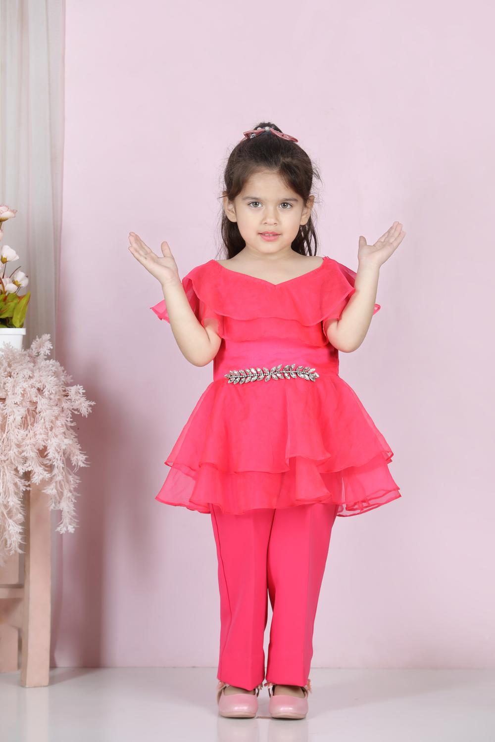 Top And Pant With Broach