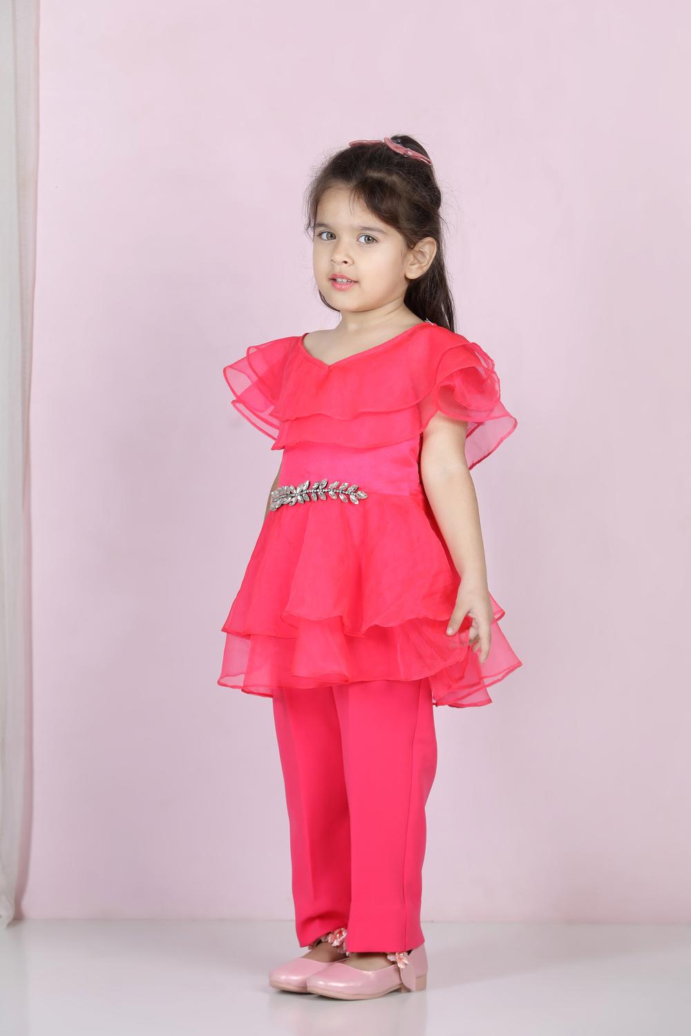 Top And Pant With Broach