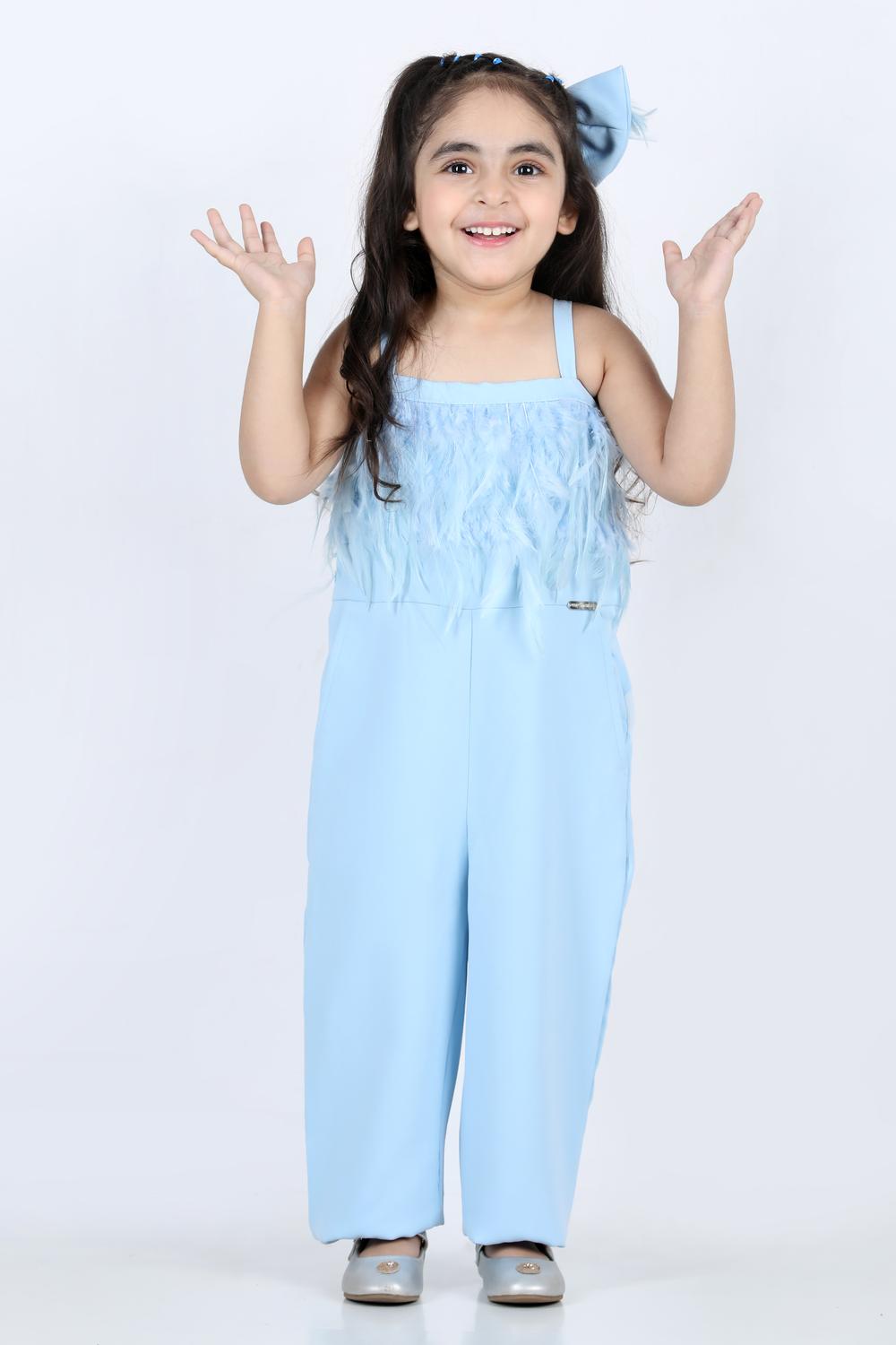 Jumpsuit With Feathers