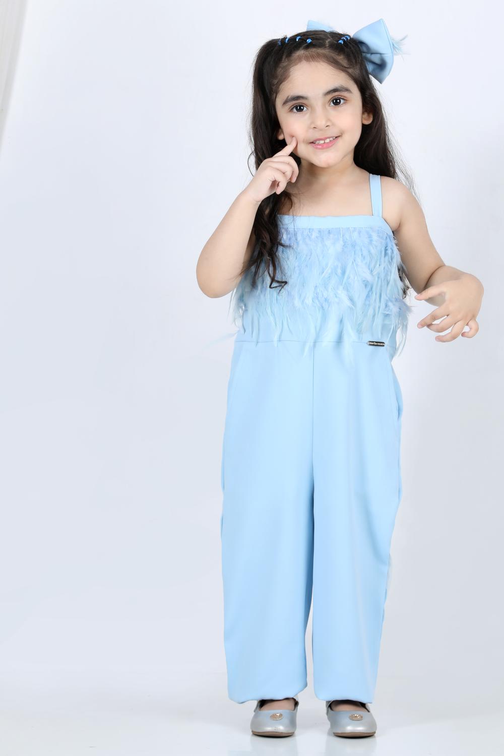 Jumpsuit With Feathers