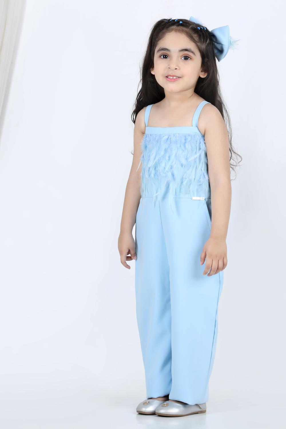 Jumpsuit With Feathers