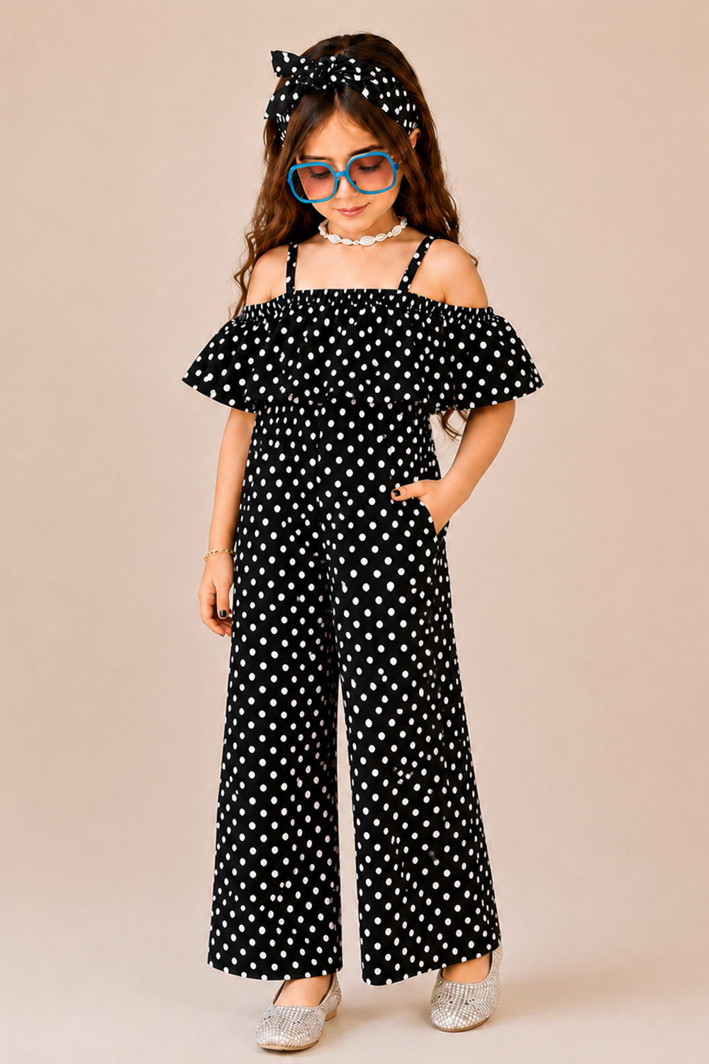 Off Shoulder Jumpsuit