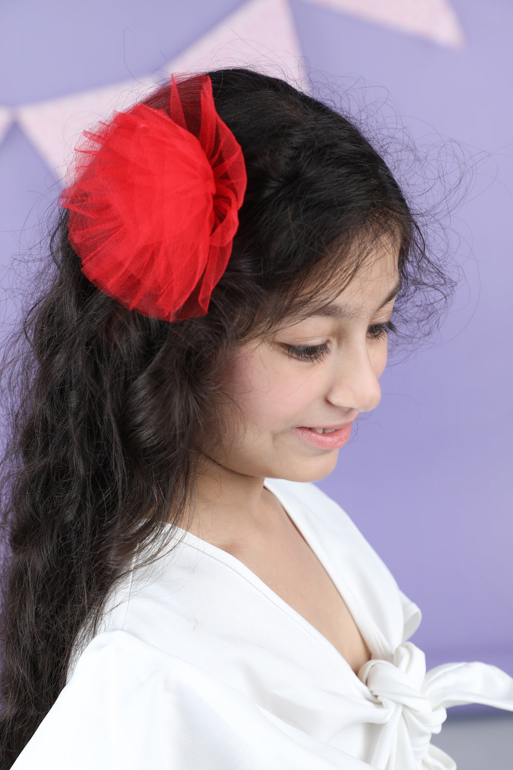 Front Open Top And Shorts With Layred Frill On Sides
