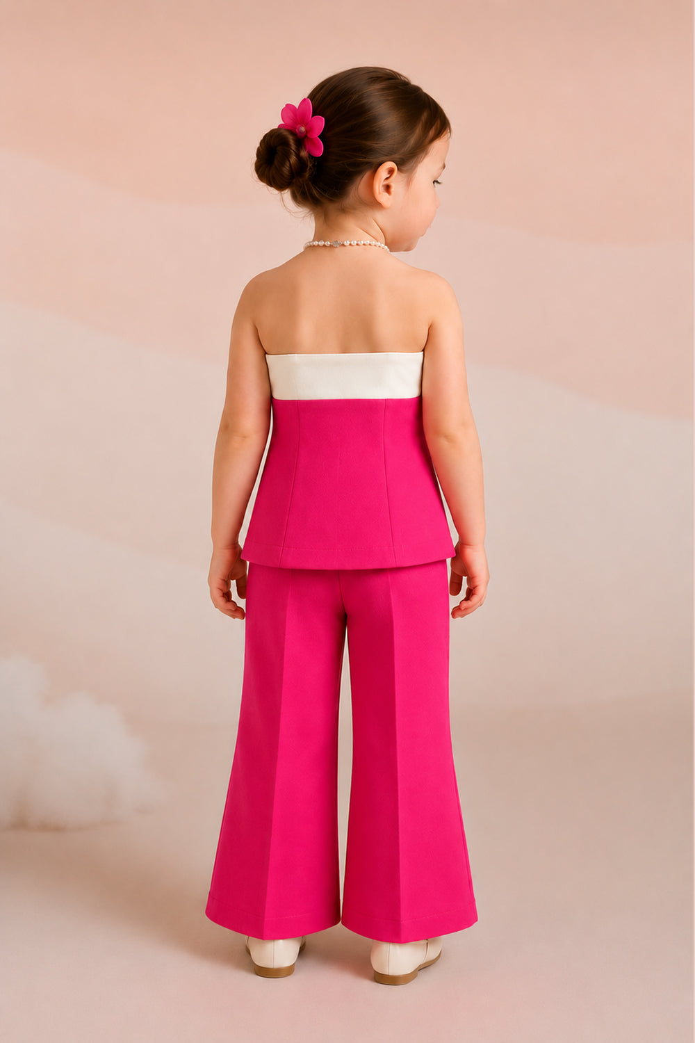 Tube Top with Straight Pant