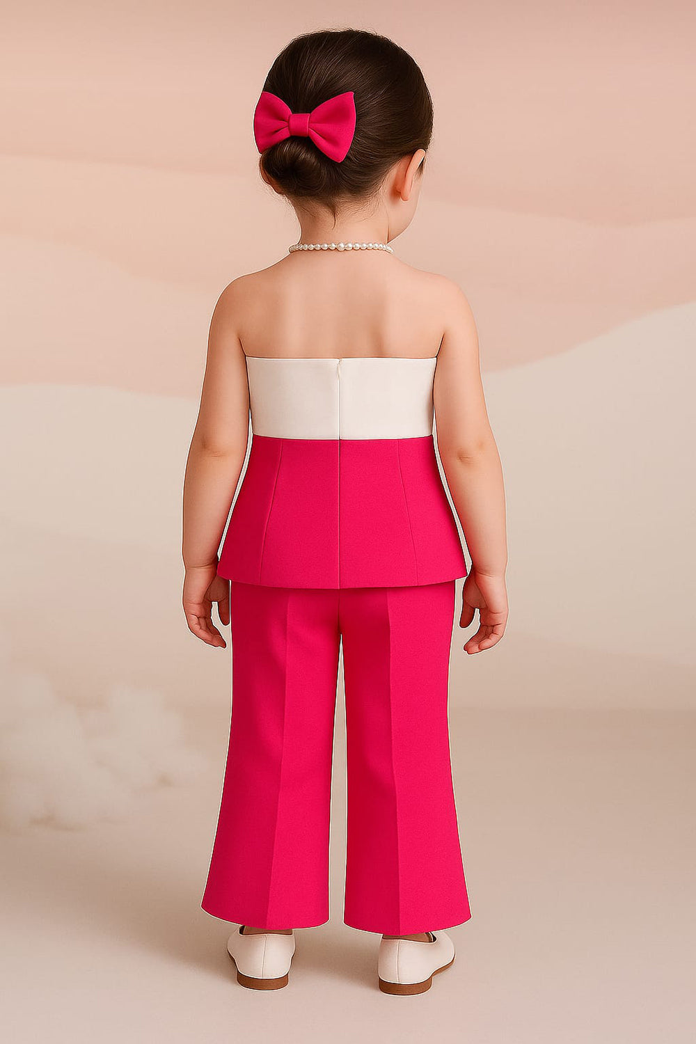 Tube Top with Straight Pant