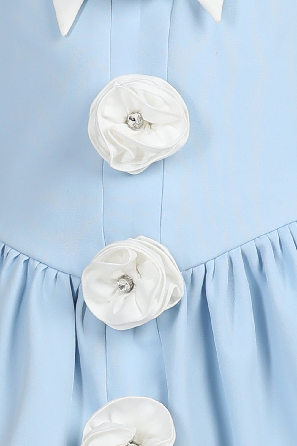 Dress With 3D Flowers