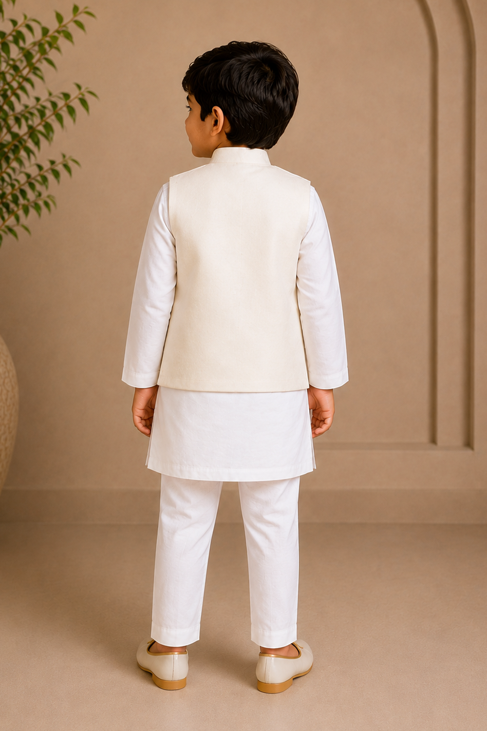 Kurta Pajama with Nehru Gotta Work Bandi