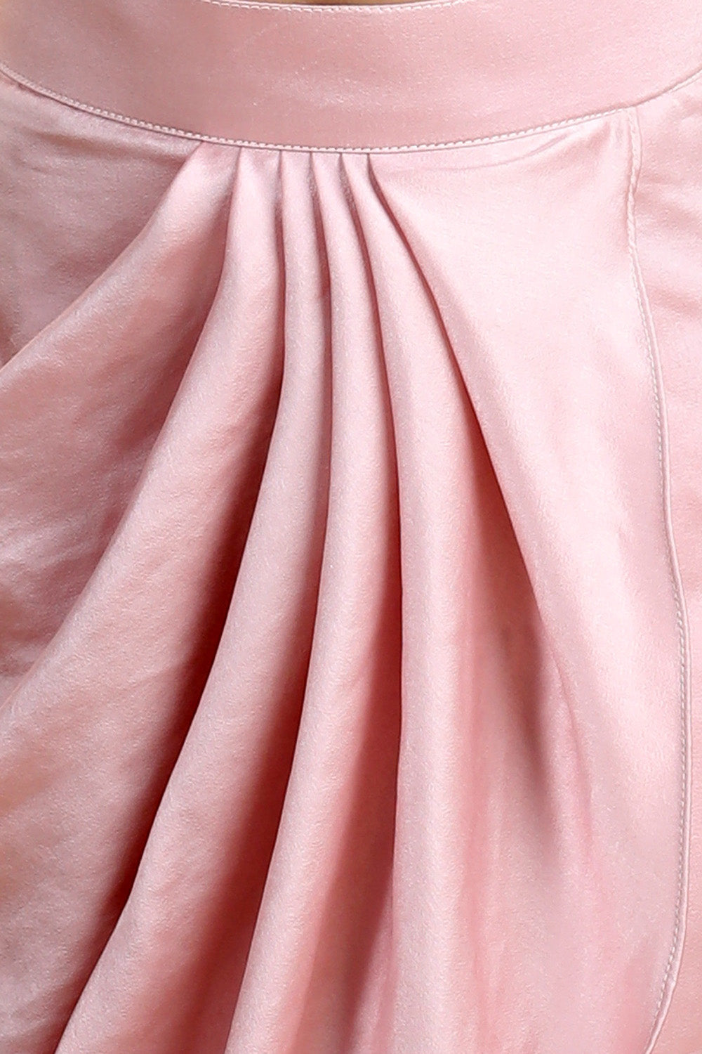 Heavy Yoke Embroidery Nd Dhoti Skirt