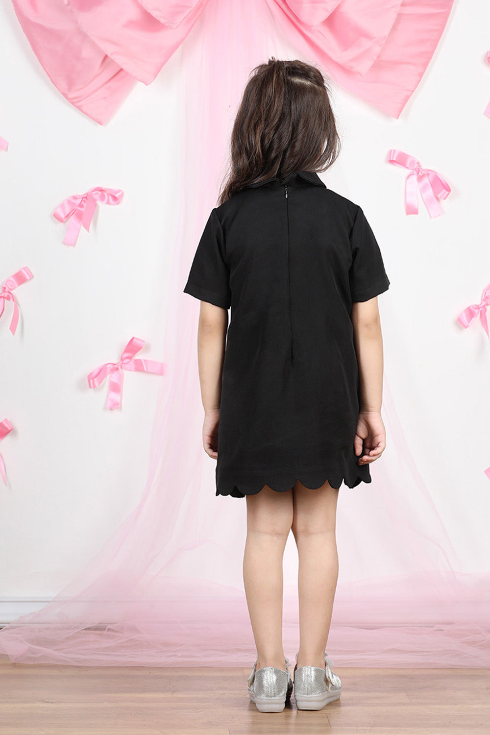 Black Dress with Bow