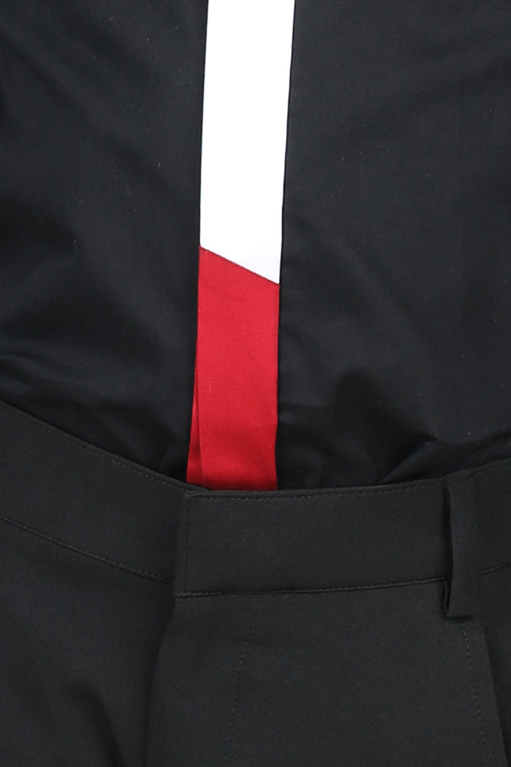 Black Shirt with Color Block