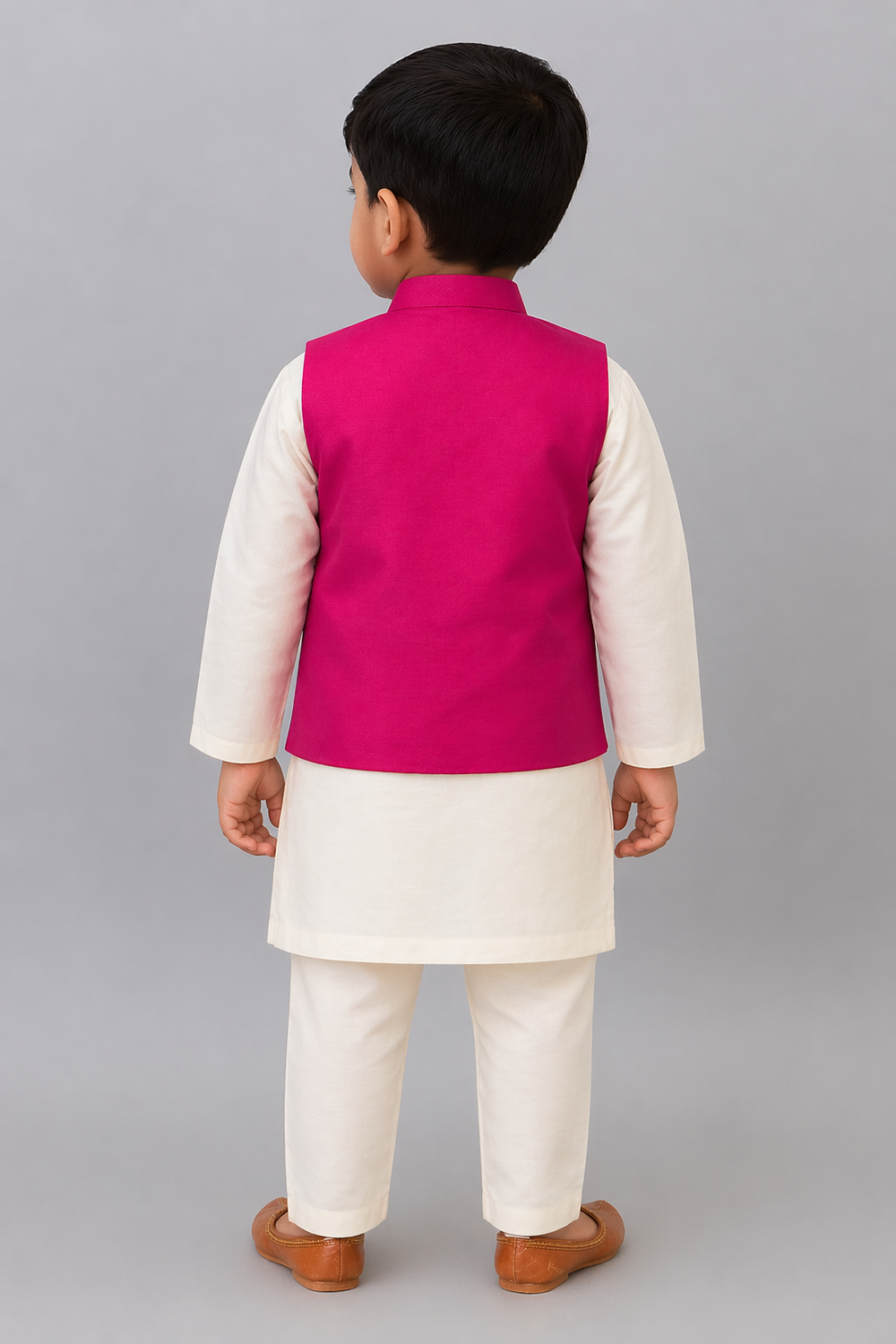 Kurta Pajama with Embroidery On Jacket
