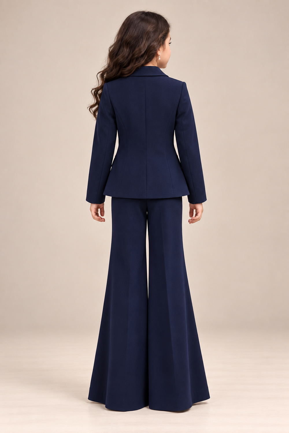 Modern Co-Ord with Delicate Handwork
