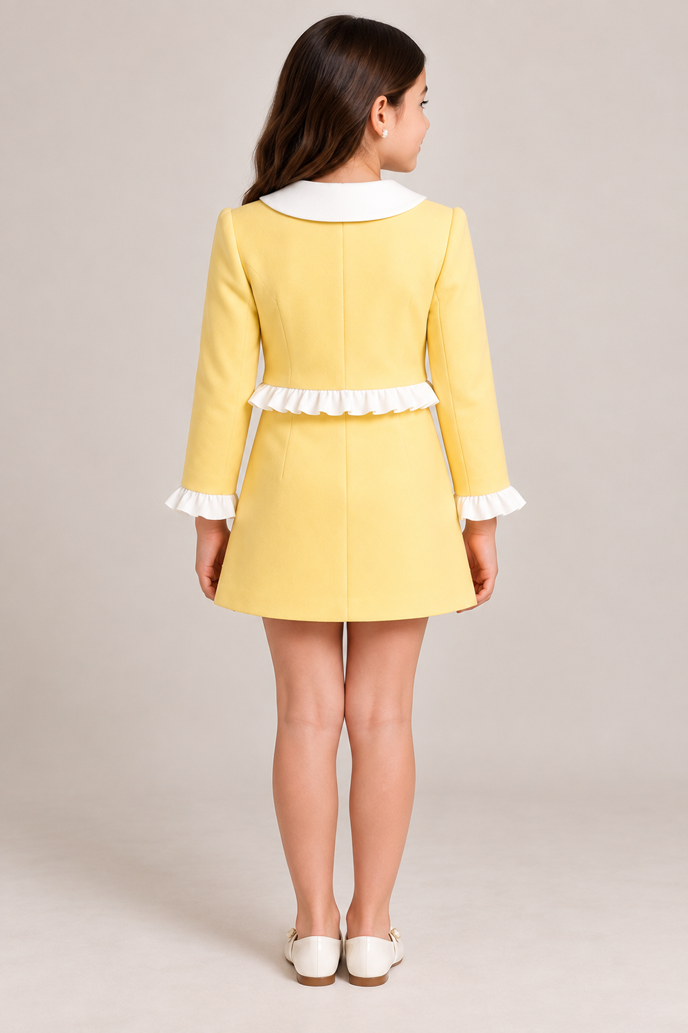 Sunshine Yellow Set with Oversized Bow